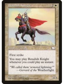 Benalish Knight / Cavaleiro de Benália