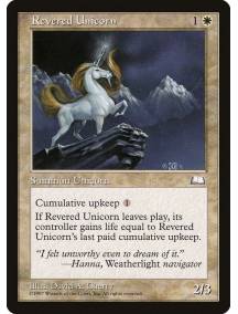 Revered Unicorn / Unicórnio Venerado