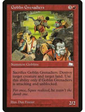 Goblin Grenadiers / Granadeiros Goblins