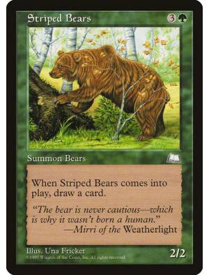 Striped Bears / Ursos Listrados