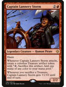 (Foil) Capitã Lannery Tormenta / Captain Lannery Storm