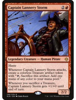 (Foil) Capitã Lannery Tormenta / Captain Lannery Storm