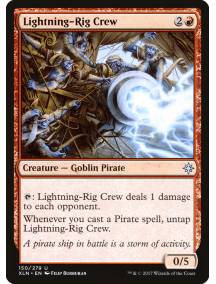 (Foil) Tripulação do Aparelho de Raios / Lightning-Rig Crew