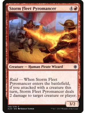 Piromante da Frota da Tormenta / Storm Fleet Pyromancer