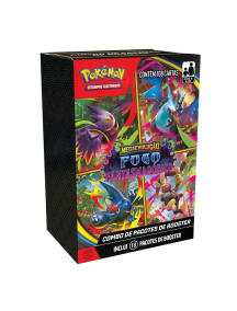 Combo de Booster Pokémon Megaevolução 2 - Fogo Fantasmagórico