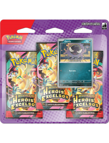 Blister Triplo Megaevolução 2.5 - Heróis Excelsos - Gastly