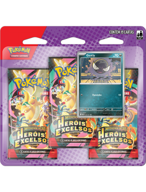 Blister Triplo Megaevolução 2.5 - Heróis Excelsos - Gastly