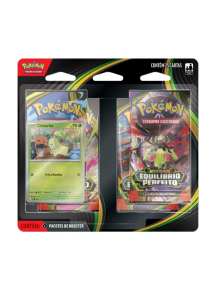 Blister Quádruplo Megaevolução 3 - Equilíbrio Perfeito - Chikorita