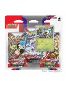 Triple Pack Pokémon Spidops Escarlate e Violeta