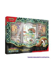 Box Pokémon Destinos de Paldea Presa Grande Ex Brilhante