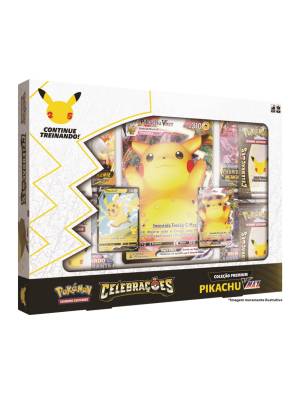 Box Coleção Premium - Celebrações - Pikachu VMAX