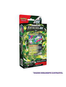 Deck De Batalha Pokémon Tcg Ex Folhas Férreas