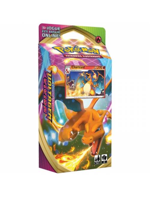 Jogo de Cartas Pokémon - Deck Escudo e Espada - Rixa Rebelde