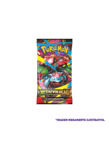 Booster Avulso Pokémon Mega Evolução 1