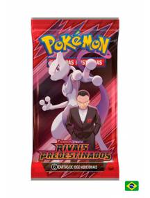 Booster Avulso Pokémon Rivais Predestinados - Português