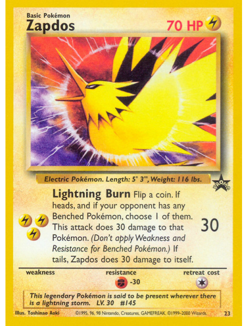 Arte especial de Zapdos ex e mais revelado na coleção Pokémon Card