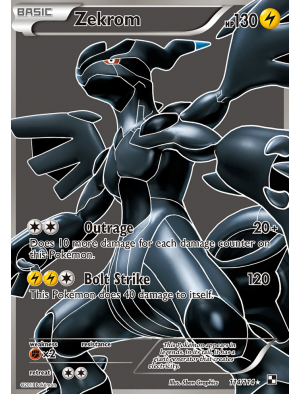 Zekrom PR-XY XY76  Pokemon TCG POK Cards