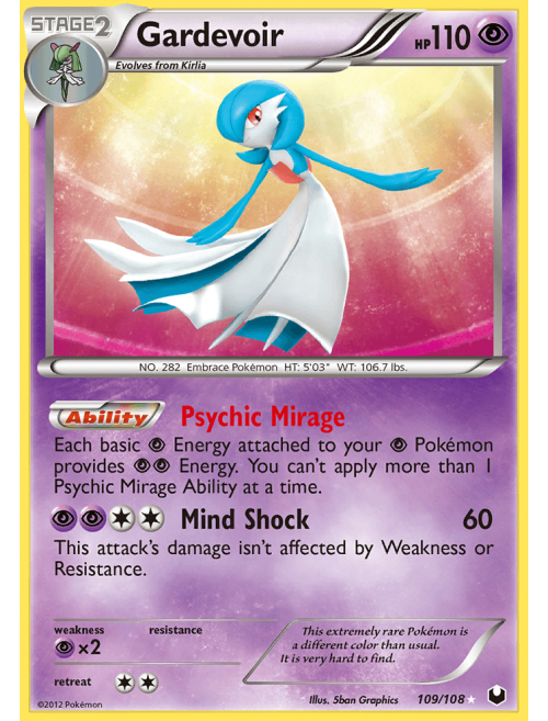 Pokemon Gardevoir Ex Conflito Primitivo