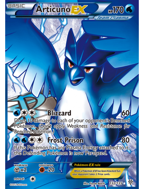 Pokemon TCG - 010/PLAY - Articuno ex