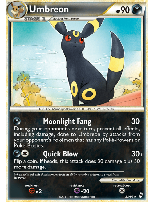 Carta Pokémon em Metal Umbreon, Promoçoes