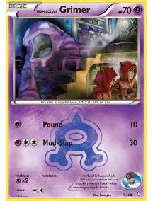 Team Aqua's Grimer 7/34