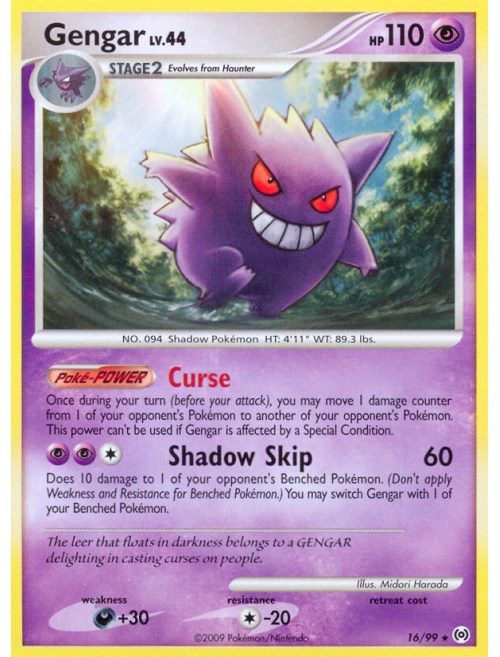 Cartas Pokemon Para Imprimir  Pokemon, Gengar, Pokemon cards