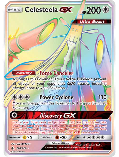 Celesteela-GX, Ultra Prism, TCG Card Database