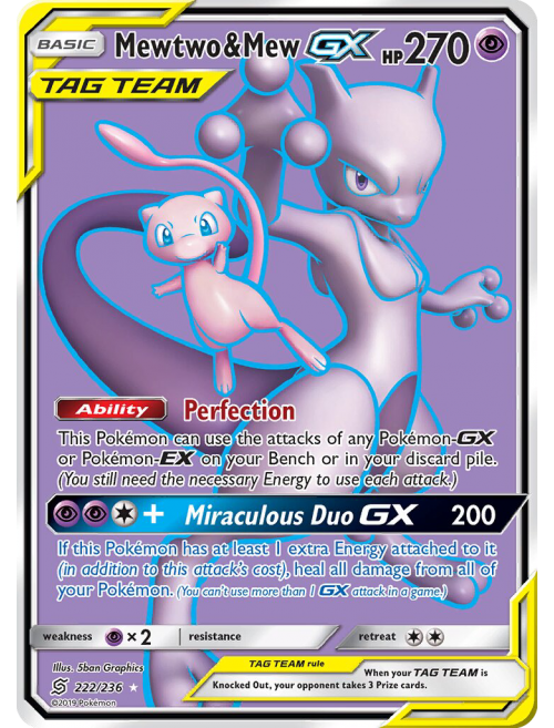 Pokémon blister triplo Mew/Mewtwo Destinos Ocultos SL 11.5 - Copag