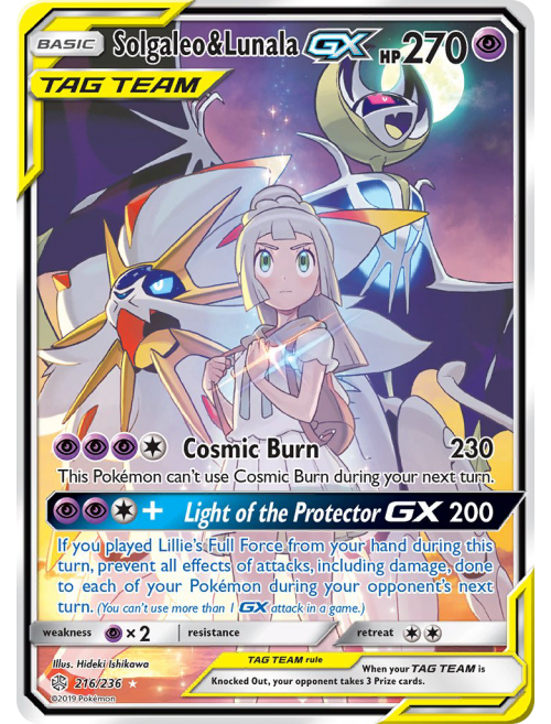 Carta Pokémon Lendário Solgaleo Gx Sol E Lua