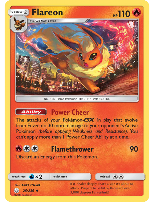 Carta Ultra Rara - Flareon Ex - Pokemon Tcg