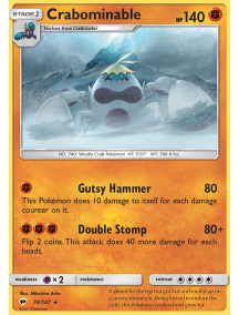 (Reverse Foil) Crabominable 74/147