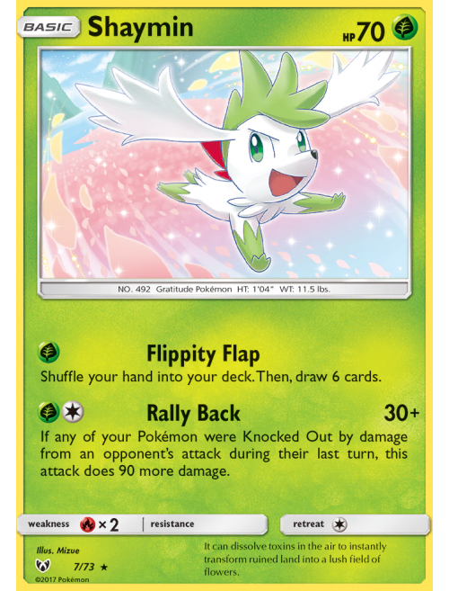 Pokémon nº 0492 - Shaymin (Forma Sky) Pokémon Gratidão Ele vive em meio a  flores. Para evitar ser encontrado, ele se enrola para parecer uma planta  com uma flor - Diamond Beleza