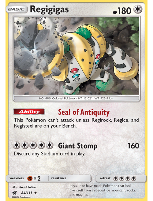 Regigigas (XY82) [XY: Black Star Promos]