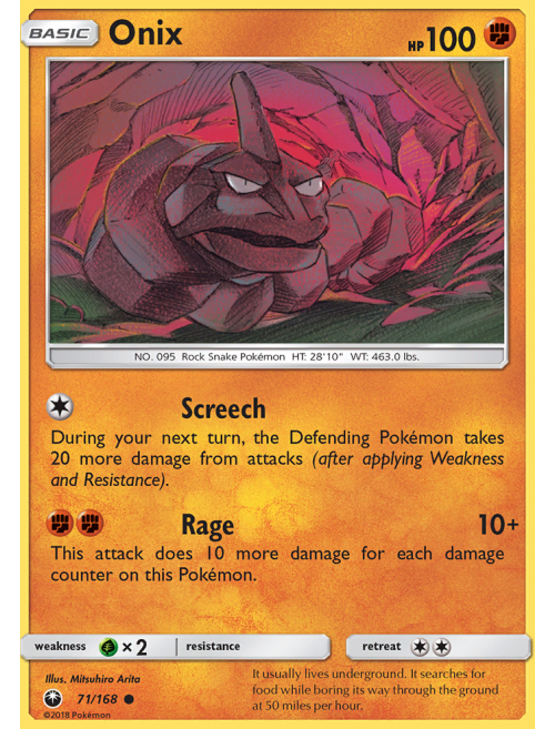 Onix (71/168), Busca de Cards