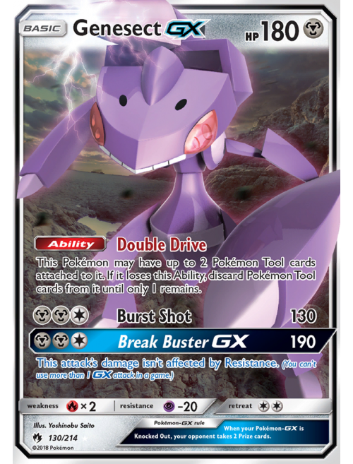 Carta Pokémon Genesect Ex  Jogo de Tabuleiro Pokémon Usado