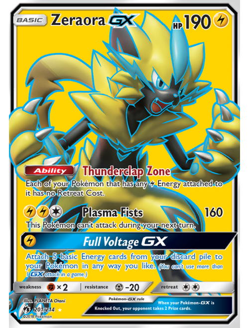 Zeraora-GX, Trovões Perdidos