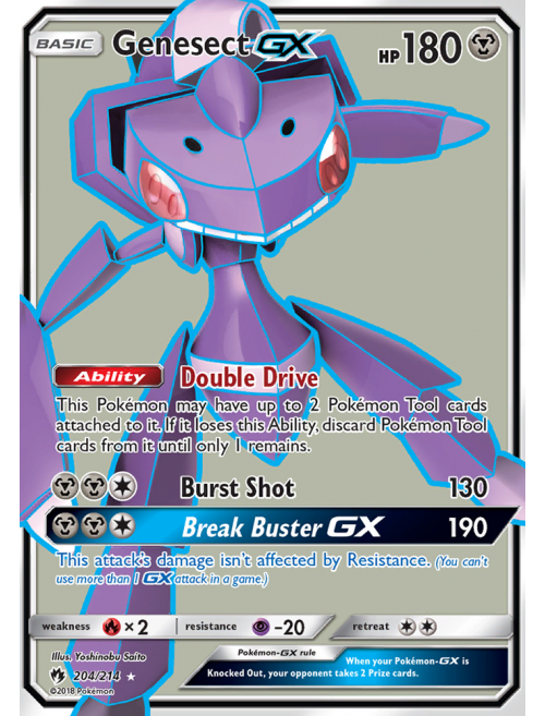 Carta Pokémon Genesect Ex, Jogo de Tabuleiro Pokémon Usado 65474481