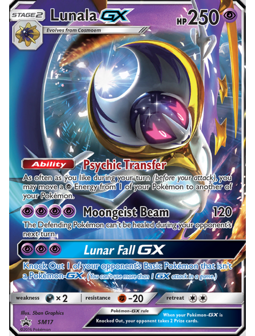 Lunala-GX UPR 172  Pokemon TCG POK Cards