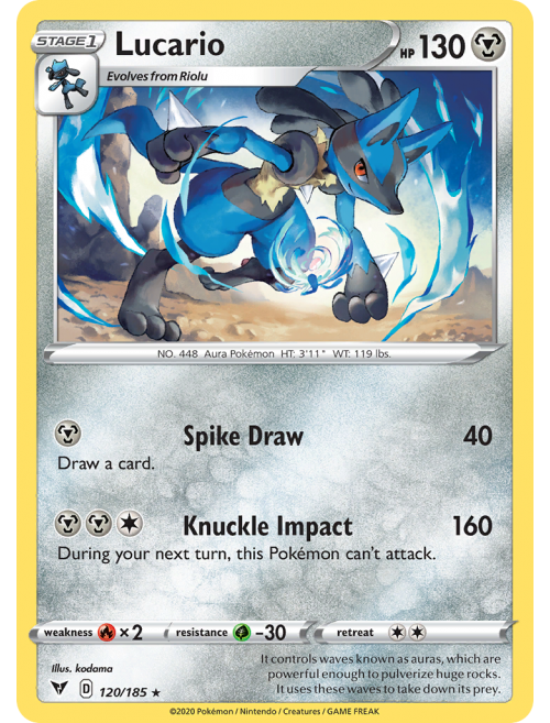 Kit Carta Pokémon Riolu E Lucario Holográfico Raro Original