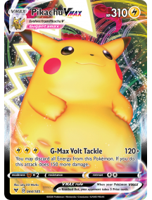 (Foil) Pikachu-VMAX (44/185)