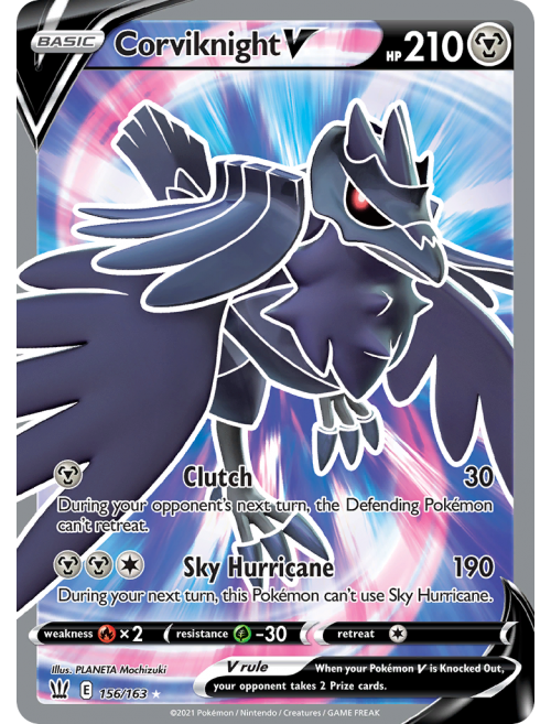 Pokémon tcg: Corviknight (SV089/SV122) - SWSH4.5 Destinos Brilhantes em  Promoção na Americanas