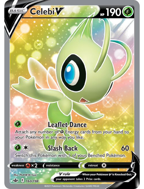 Carta Pokémon - Celebi (16/64) - Raro