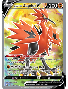 Articuno de Galar V (170/198) - Carta Avulsa - Pokémon TCG