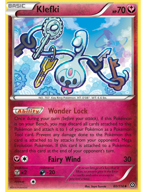 Klefki + Carbink + Slurpuff (cartas raras tipo Fada) - Lote Pokémon TCG  Cards (original)