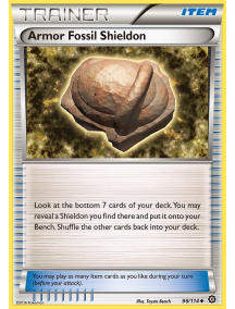 Fóssil Armadura de Shieldon / Armor Fossil Shieldon (98/114)