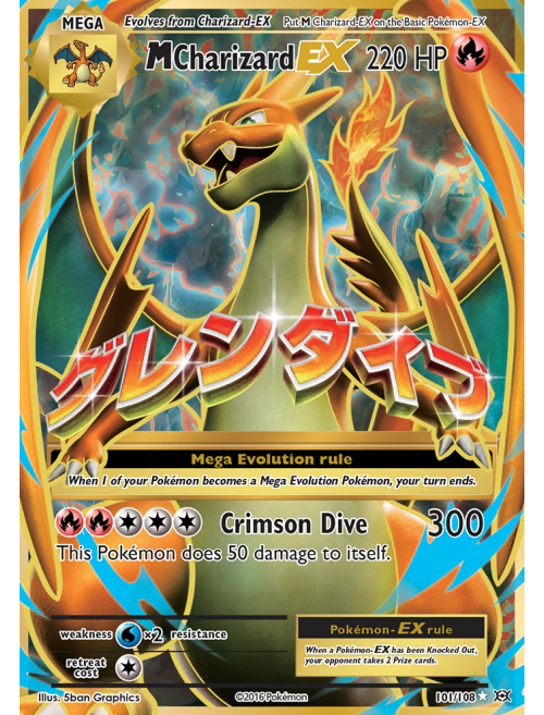 Carta Pokémon Mega Charizard X Em Português