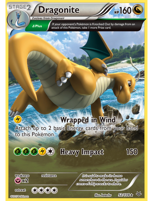 carta Pokemon energia dragão dupla (97/108) céus estrondosos