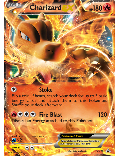 Pokémon tcg: Charizard ex (12/106) - XY2 Flash de Fogo em Promoção na  Americanas