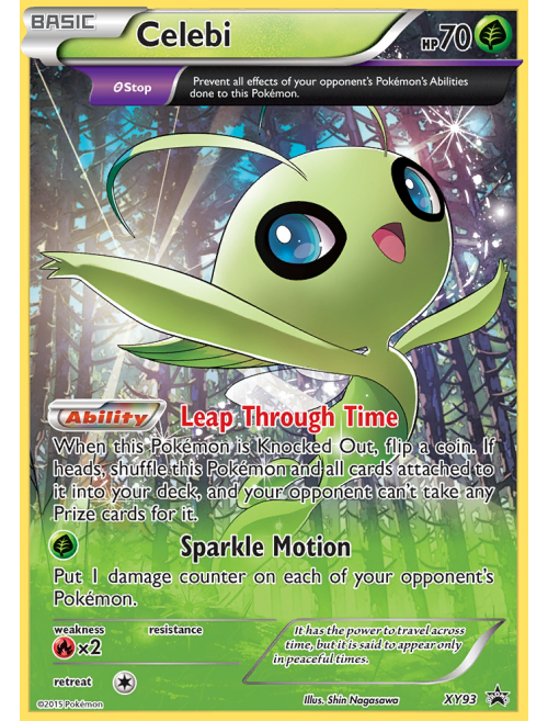 Carta Pokémon - Celebi (16/64) - Raro