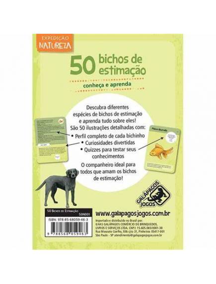 50 Bichos de Estimação - Galápagos